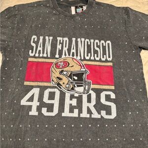 San Francisco 49ers Women’s Rhinestone Tee